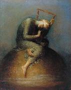 george frederic watts,o.m.,r.a. Hope Sweden oil painting artist